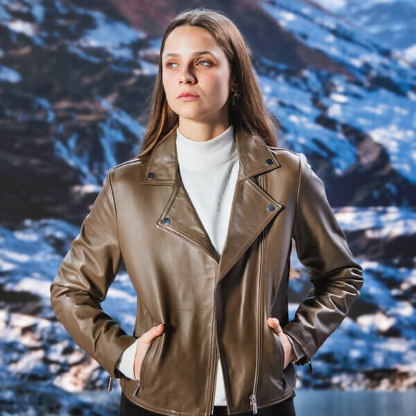 Campera Jenny Cuero de Oveja