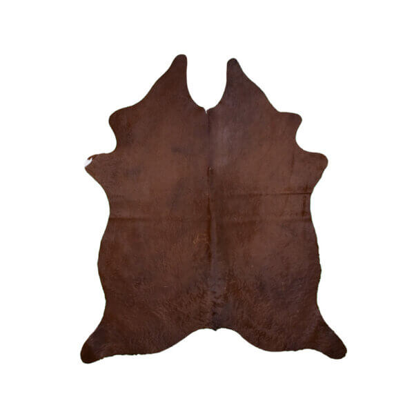 Cuero Vacuno Marrón Large - 1,40m x 2,05m