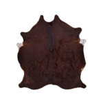 Cuero Vacuno Marrón Large - 1,90m x 2,20m