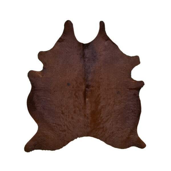 Cuero Vacuno Marrón Large - 1,75m x 1,95m