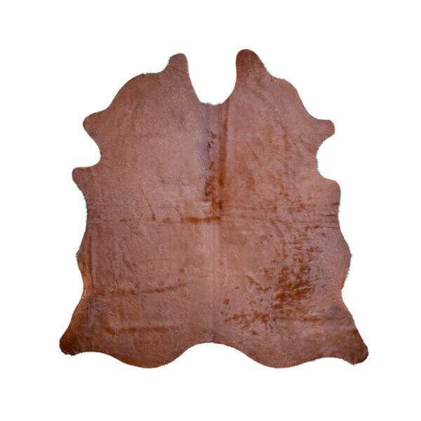 Cuero Vacuno Marrón Large - 1,95m x 2,05m
