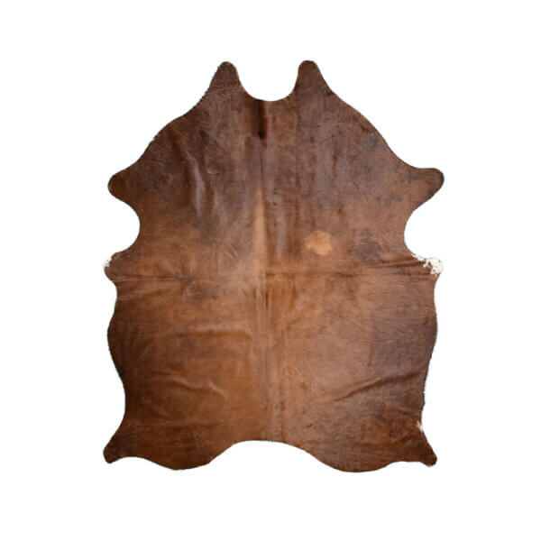 Cuero Vacuno Marrón Large - 1,80m x 2,25m