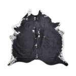 Cuero Vacuno Blanco y Negro Large  - 2,00m x 2,00m