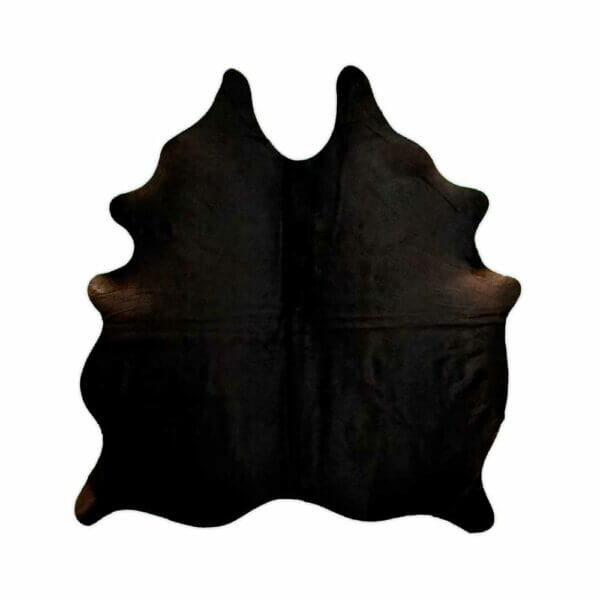 Cuero Vacuno Cafe / Negro Medium - 1,50m x 1,65m