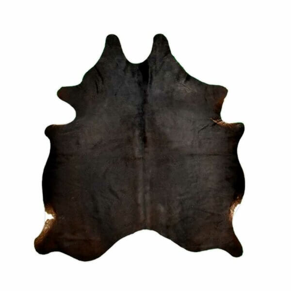 Cuero Vacuno Cafe / Negro Medium - 1,70m x 1,80m
