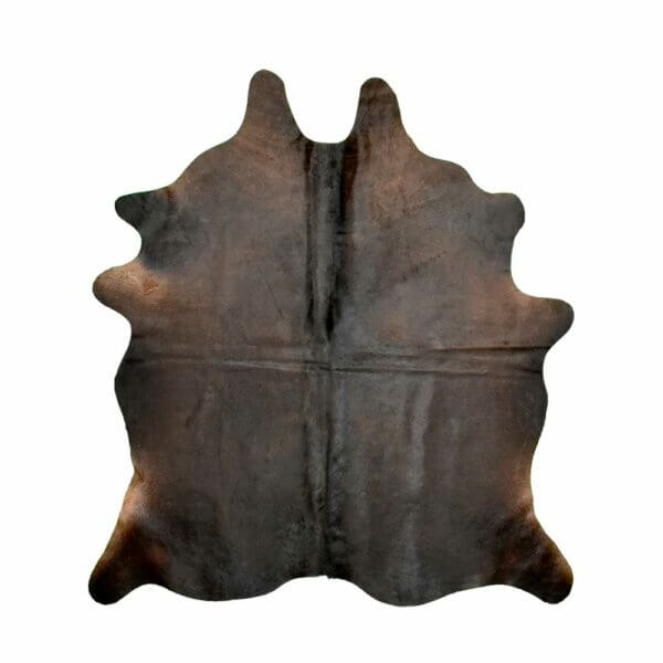Cuero Vacuno Cafe / Negro Medium  - 1,50m x 1,70m