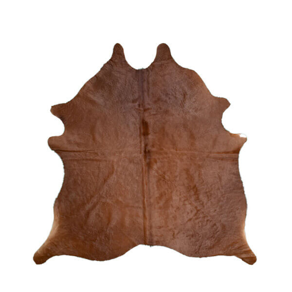 Cuero Vacuno Marrón Medium - 1,85m x 1,95m