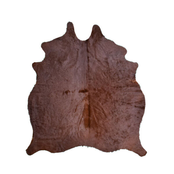Cuero Vacuno Marrón Medium - 1,70m x 2,10m