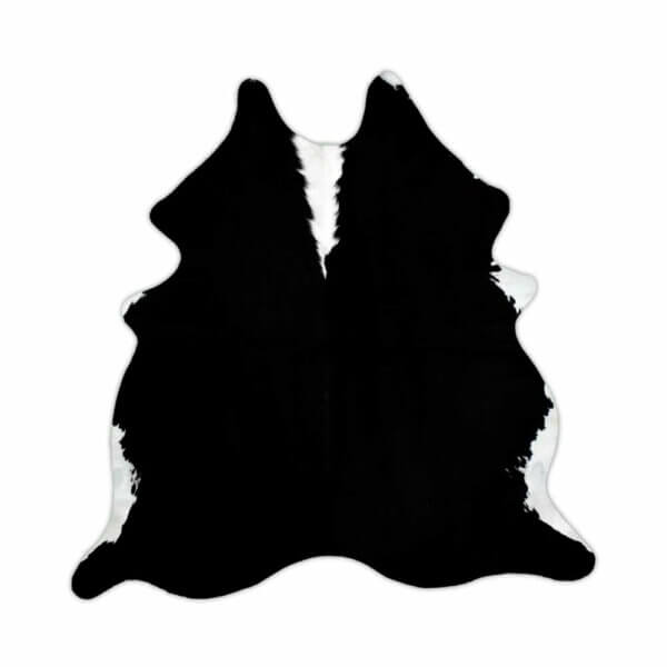 Cuero Vacuno Blanco y Negro Medium - 1,70m x 1,70m