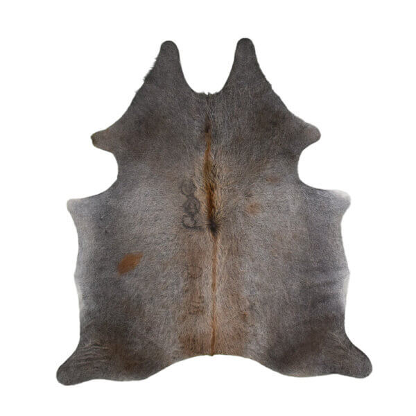 Cuero Vacuno Exótico Gris Medium - 1,60m x 1,70m
