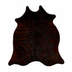 Cuero Vacuno Estampado Cebra Teñido Large - 2,00m x 2,35m