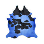 Cuero Vacuno Holando Teñido Azul Large - SALE - 1,90m x 2,05m