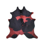 Cuero Vacuno Holando Teñido Rojo Large -  SALE - 1,65m x 1,70m