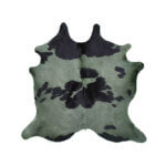 Cuero Vacuno Holando Teñido Verde Large -  SALE - 1,75m x 1,75m