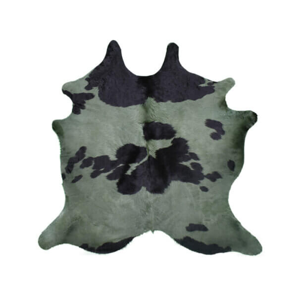 Cuero Vacuno Holando Teñido Verde Large -  SALE - 1,75m x 1,75m