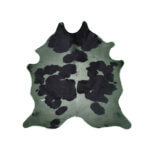 Cuero Vacuno Holando Teñido Verde Large -  SALE - 1,70m x 1,75m