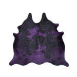 Cuero Vacuno Holando Teñido Morado Large -  SALE - 1,90m x 1,75m