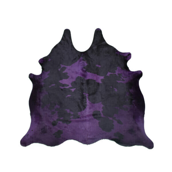 Cuero Vacuno Holando Teñido Morado Large -  SALE - 1,90m x 1,75m