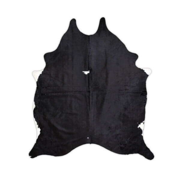 Cuero Vacuno Blanco y Negro Large - 1,90m x 2,15m