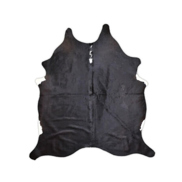 Cuero Vacuno Blanco y Negro Large - 1,85m x 2,15m