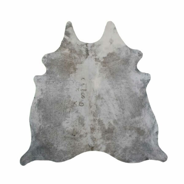 Cuero Vacuno Vintage Gris Large -	1,90m x 2,00m