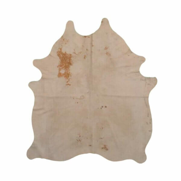 Cuero Vacuno Vintage Beige Large - 1,50m x 1,80m
