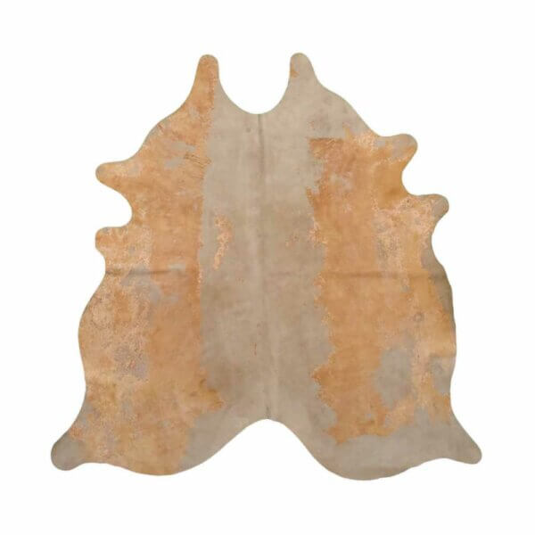Cuero Vacuno Vintage Beige Large - 2,00m x 2,00m