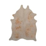 Cuero Vacuno Vintage Beige Large - 1,60m x 2,10m