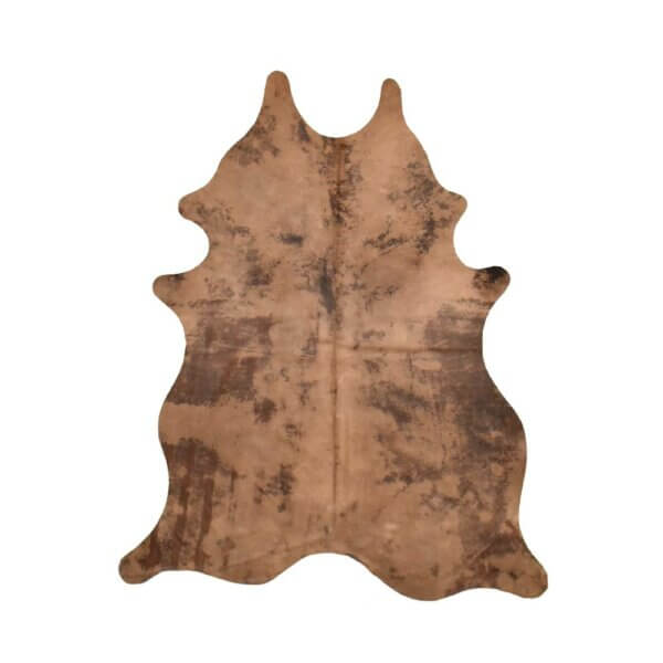 Cuero Vacuno Vintage Marrón Large - 1,70m x 2,10m