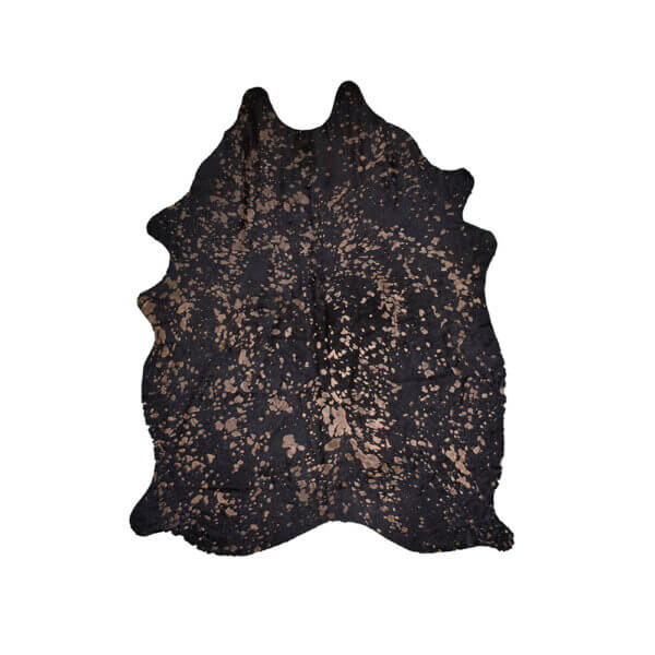 Cuero Vacuno Rain Drop Marrón Large -  SALE - 1,70m x 2,10m