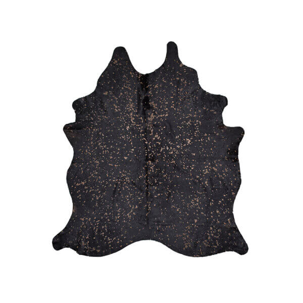 Cuero Vacuno Rain Drop Marrón Large -  SALE - 1,80m x 1,95m