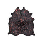 Cuero Vacuno Rain Drop Rojo Large -  SALE - 1,80m x 2,00m