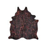 Cuero Vacuno Rain Drop Rojo Large -  SALE - 1,80m x 2,00m