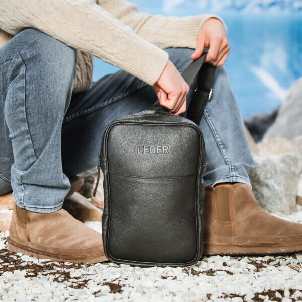 Morral Travel Cuero Vacuno