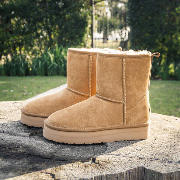 Bota modelo Sully Cuero Lanar