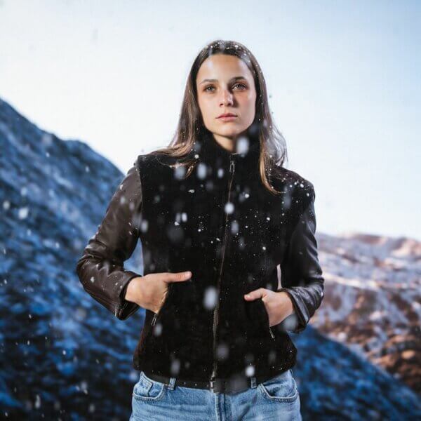 Campera Penny Cuero de Oveja