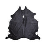 Cuero Vacuno Blanco y Negro Large - 1,95m x 2,00m