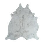 Cuero Vacuno Vintage Gris Large -	1,70m x 1,85m